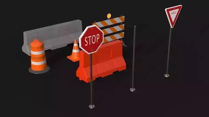 Traffic Props Pack Mini - Urban