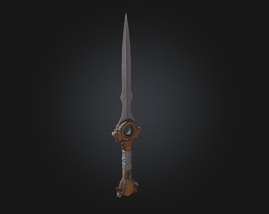 Sword of Eternity Blade Beyond Time 3D model_2