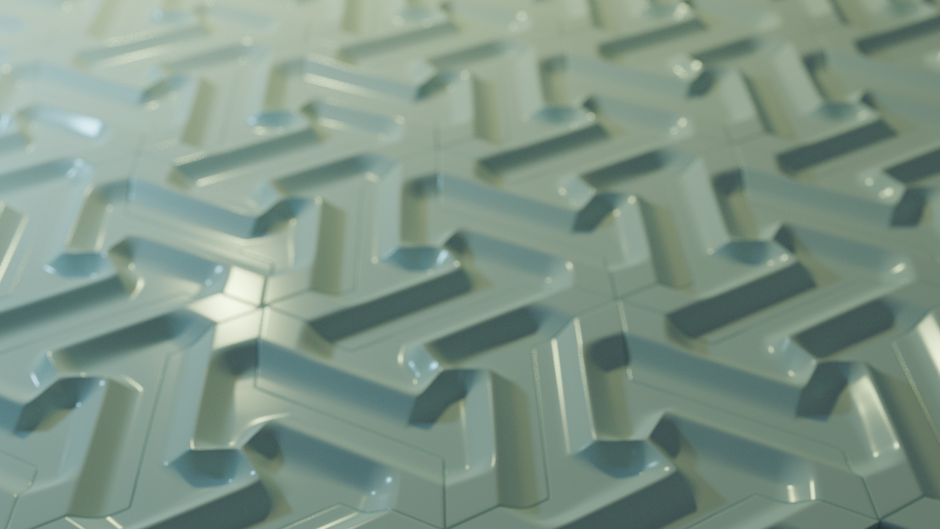 Modular Geometric Wall Panel 3D print model_3