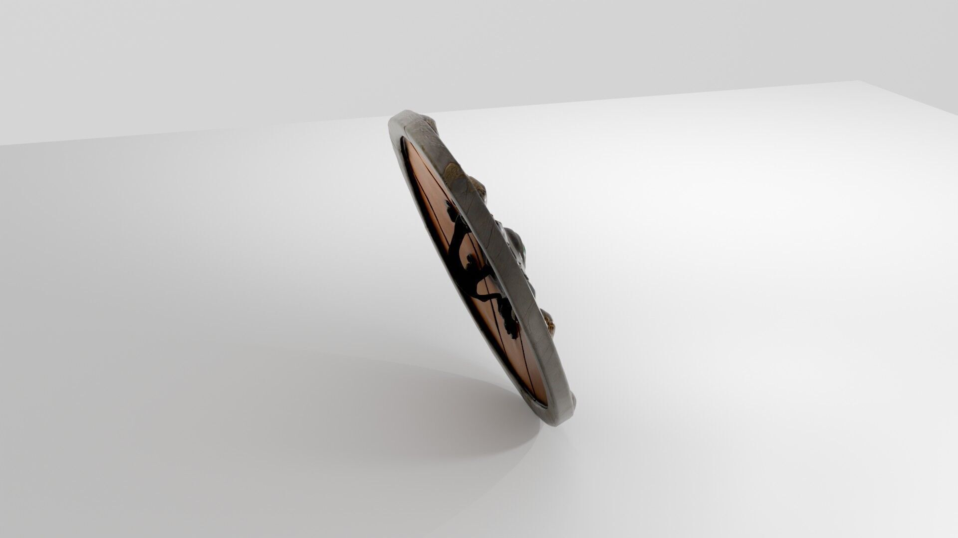 Fantasy Shield Premium 3D Model 3D model_4