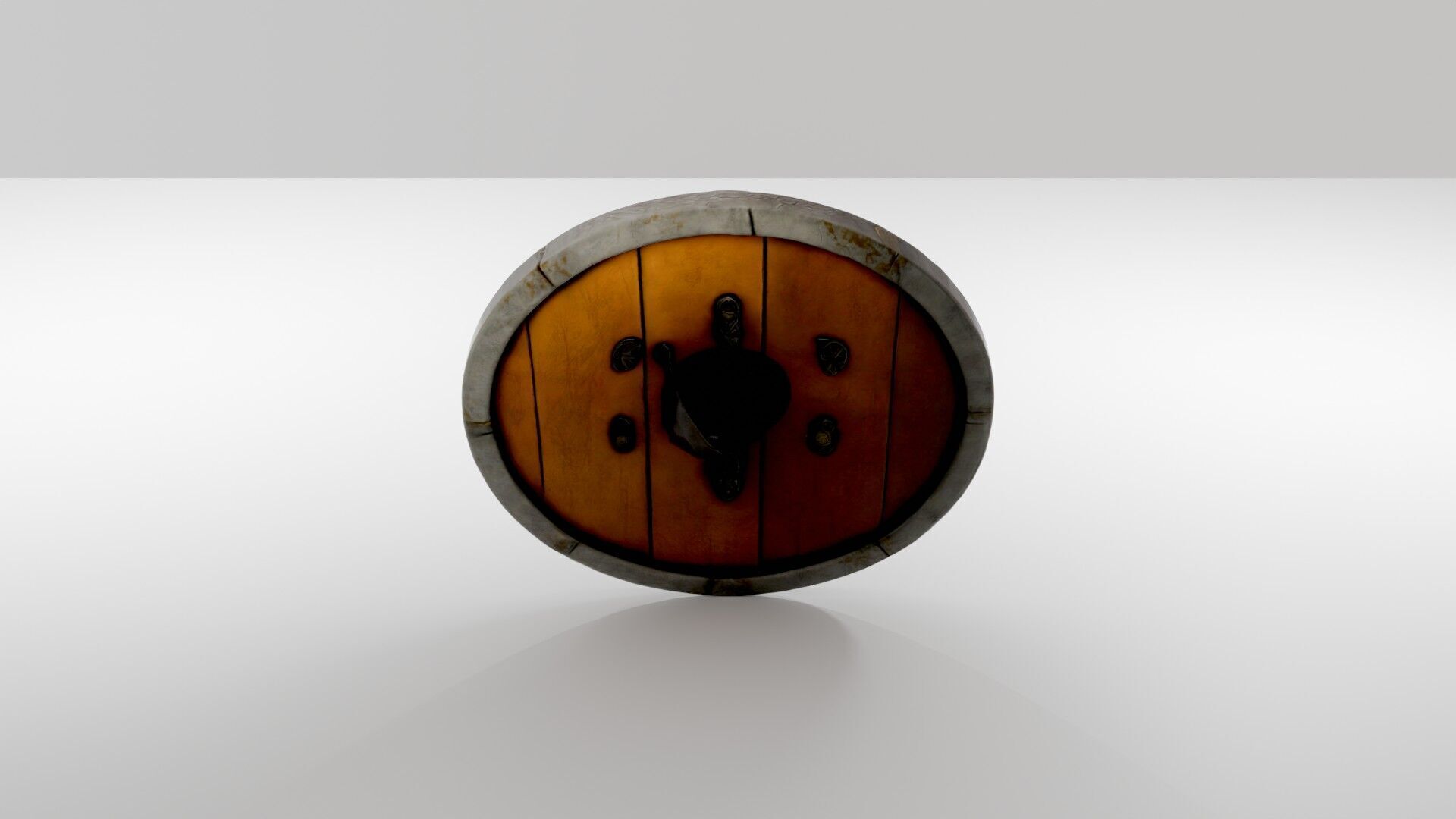 Fantasy Shield Premium 3D Model 3D model_3