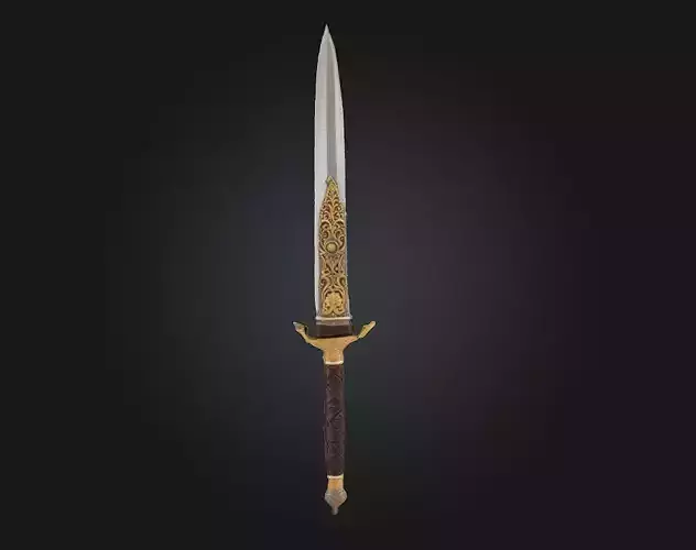 Ornate Dagger  A Jewel of Lethal Beauty
