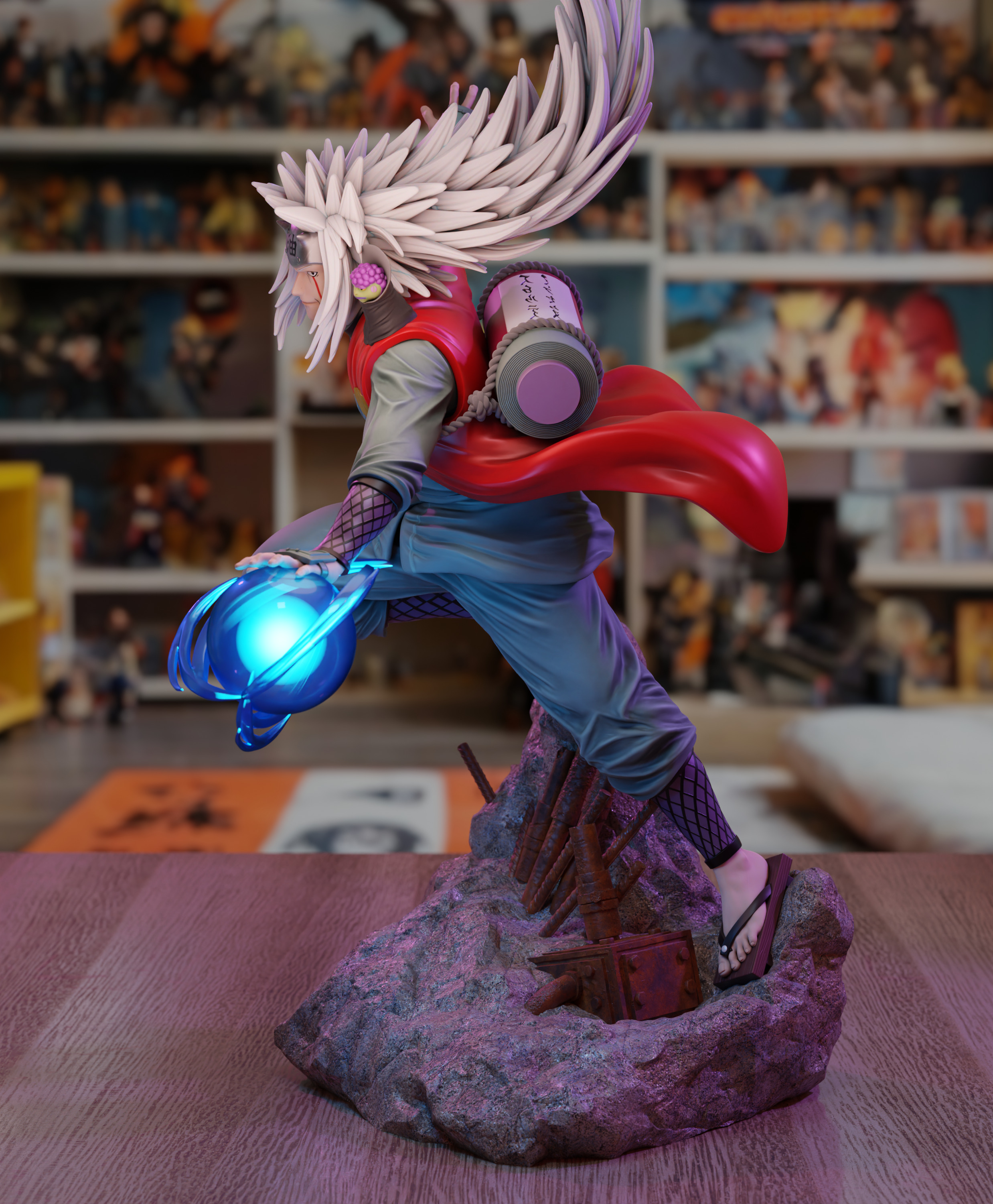 Jiraiya - Naruto 3D print model_6