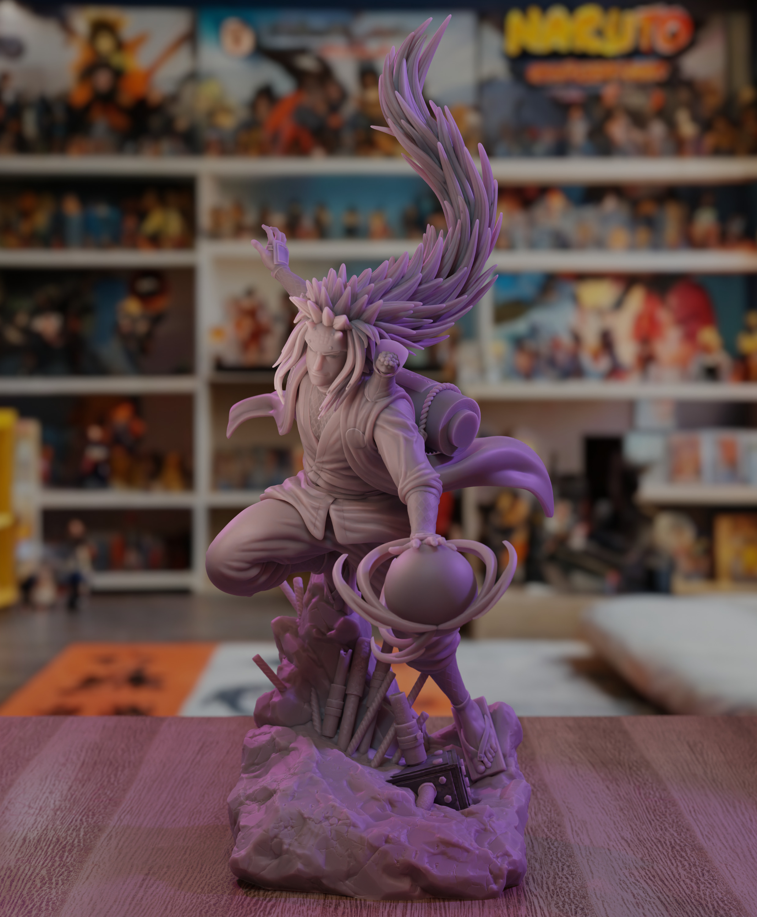 Jiraiya - Naruto 3D print model_7