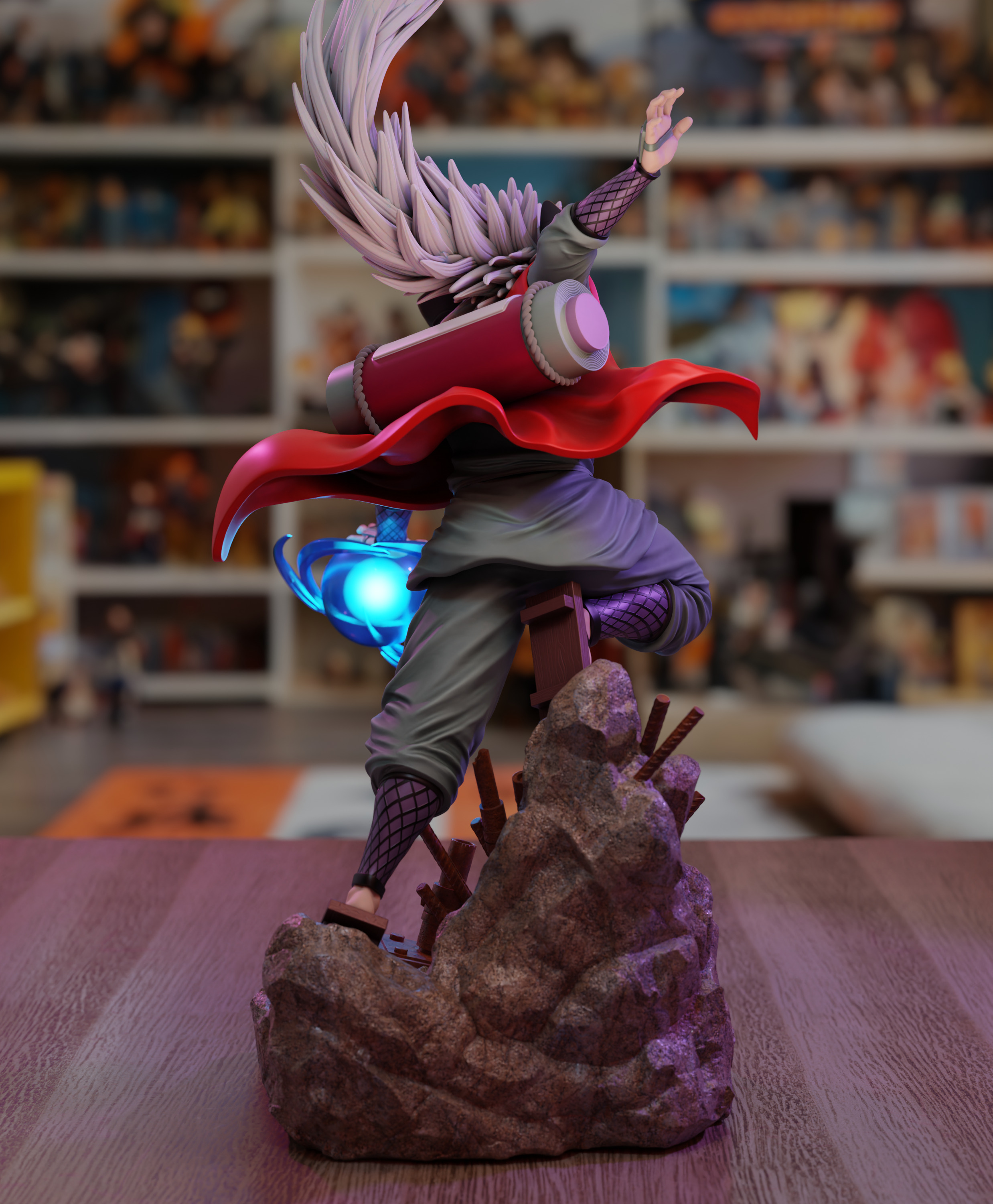 Jiraiya - Naruto 3D print model_5