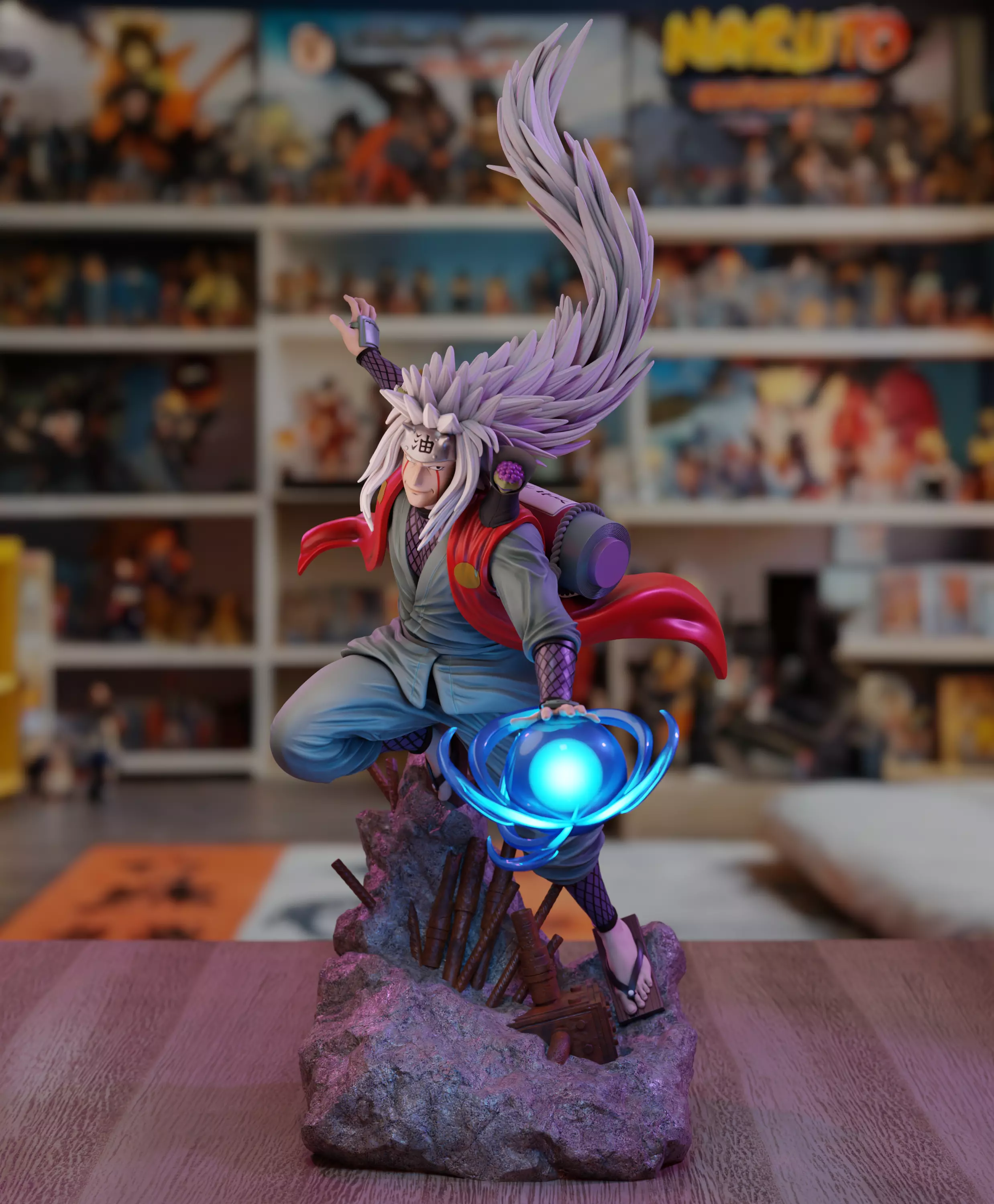 Jiraiya - Naruto 3D print model_0