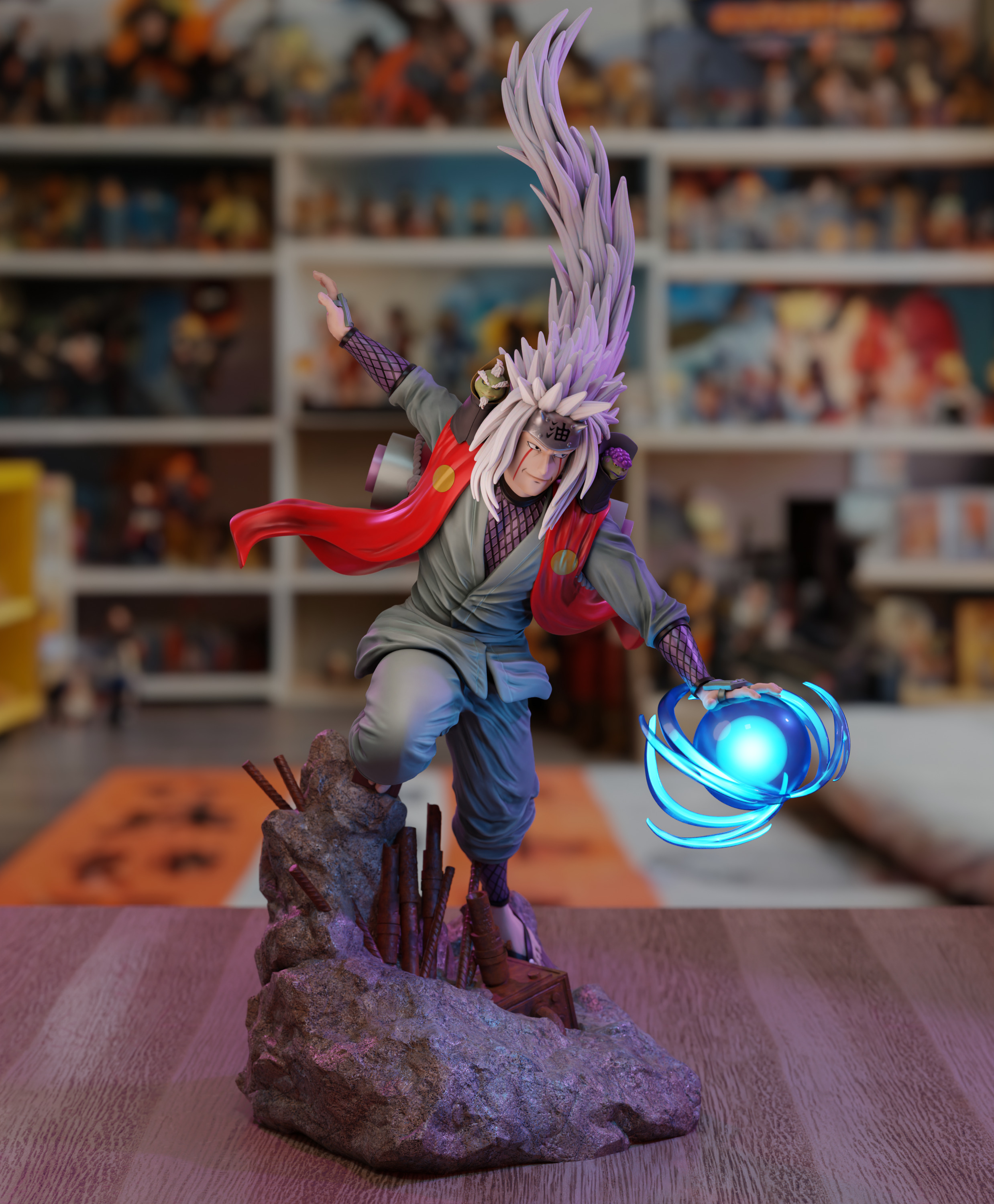 Jiraiya - Naruto 3D print model_3