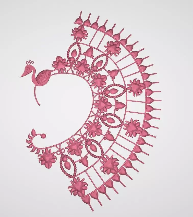 Ear Ring 3D print model_0