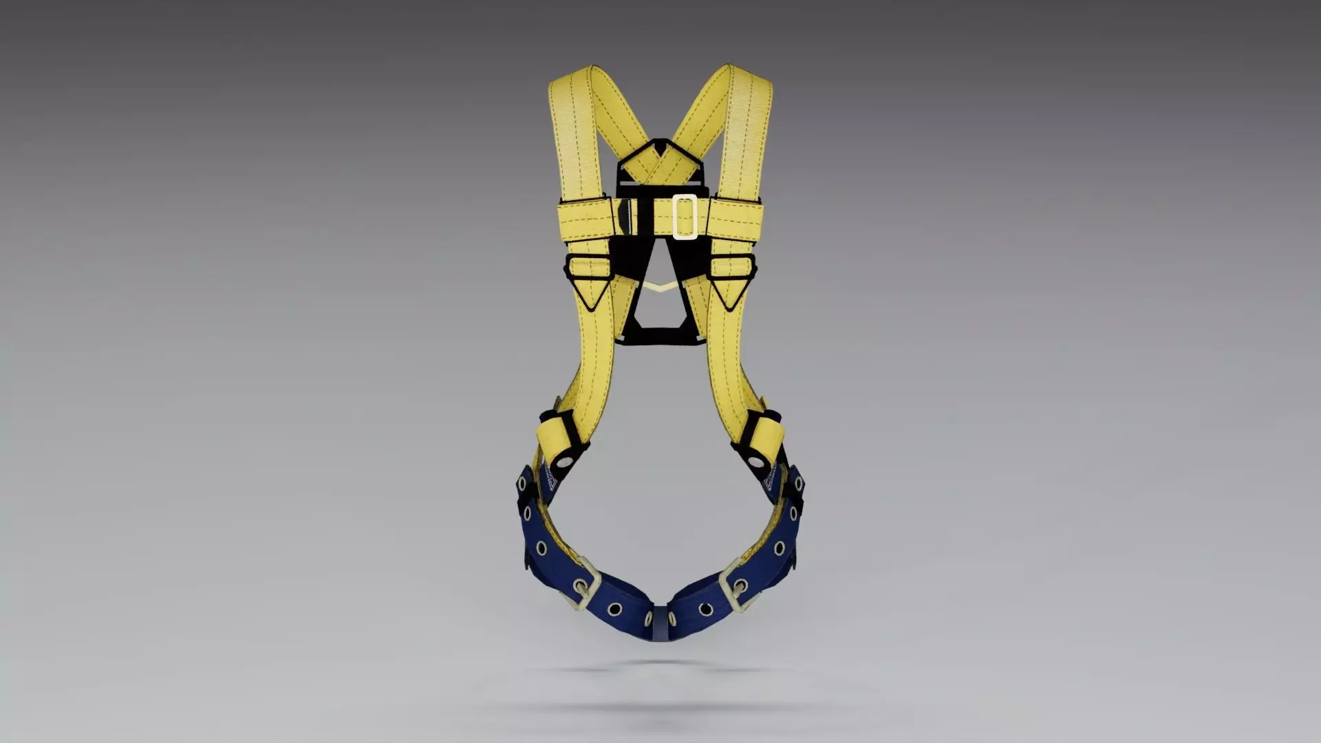 Safety Harness Low-poly 3D model_0