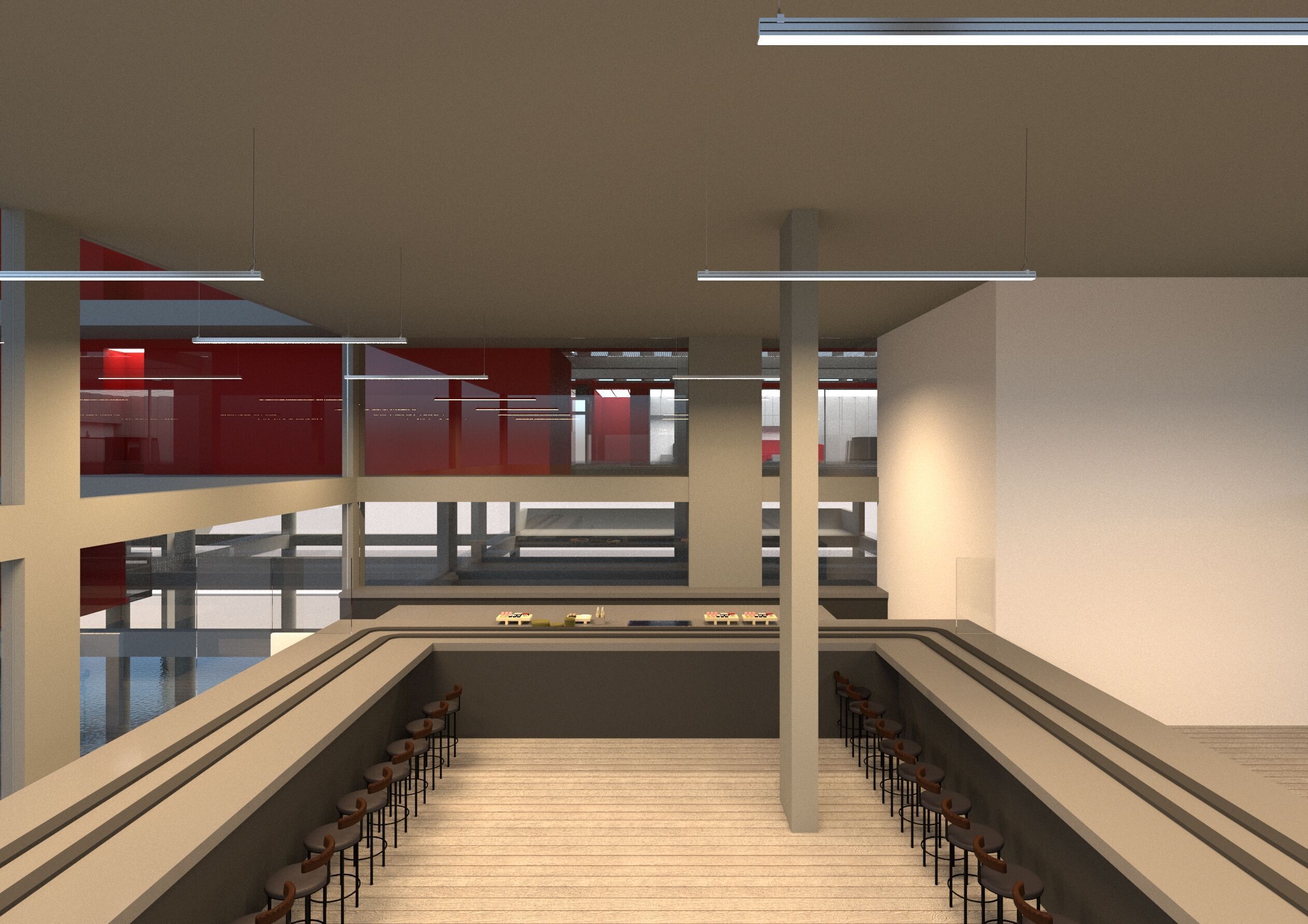 Kaiten Sushi Bar 3D model_15