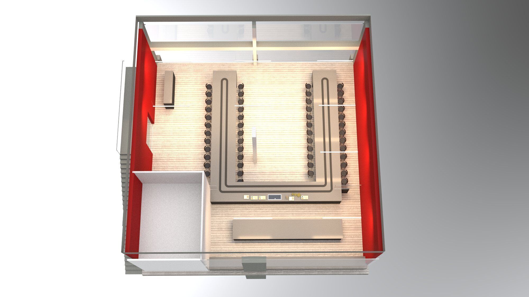 Kaiten Sushi Bar 3D model_4