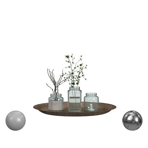 decoration set 3D model