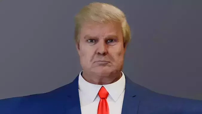 Donald Trump 3D model