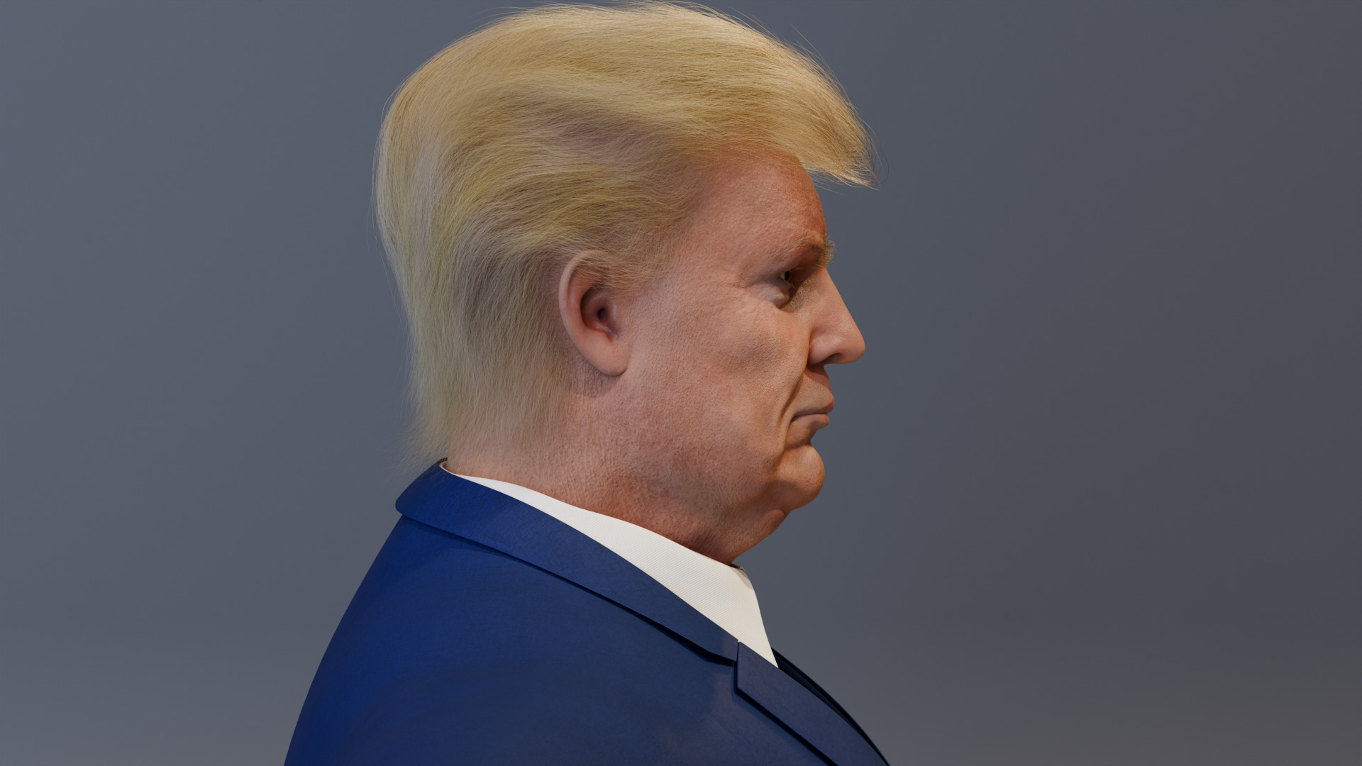Donald Trump 3D model_2