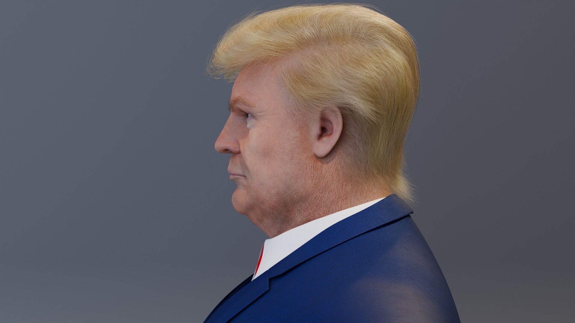 Donald Trump 3D model_3