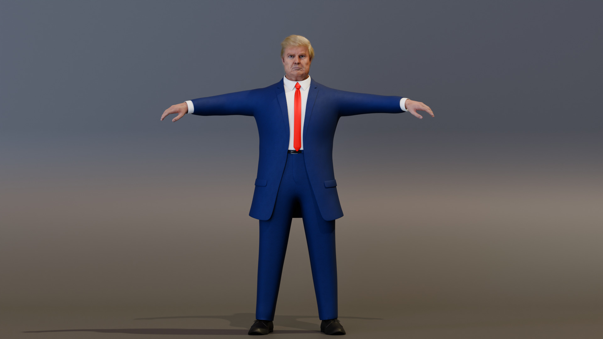 Donald Trump 3D model_5
