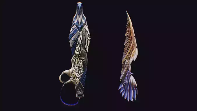 Sword Light Anubis Shield Armor Dark Edged Cutting Magic