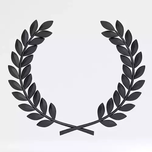Laurel Wreath Black
