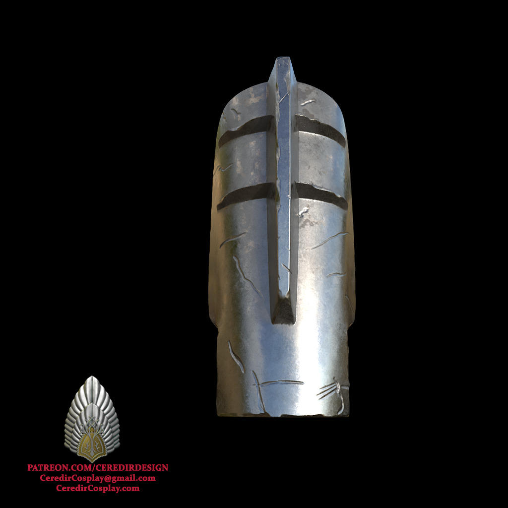 Mandalore the Ultimate Shoulder Star War s 3D DIGITAL DL 3D print model_3