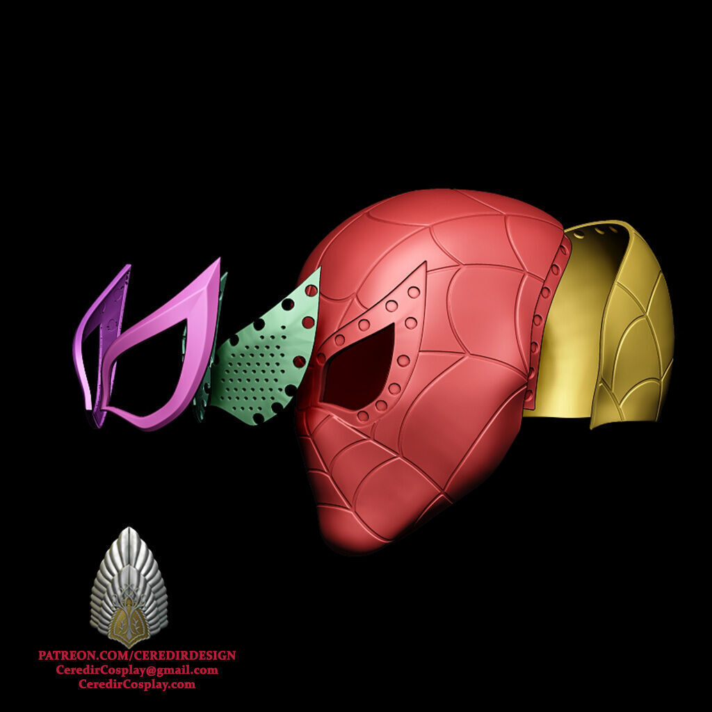Marvel Rivals Spiderman Shell 3D DIGITAL DOWNLOAD 3D print model_4