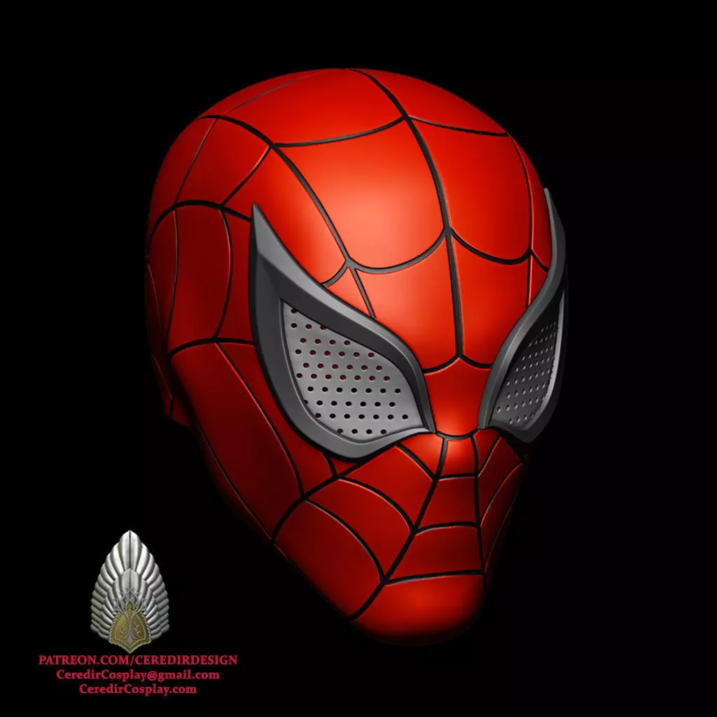Marvel Rivals Spiderman Shell 3D DIGITAL DOWNLOAD 3D print model_0
