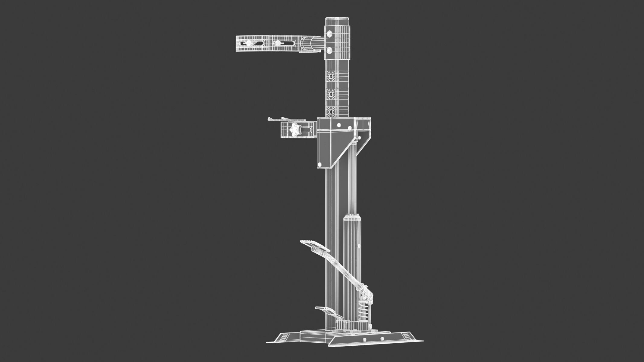 Garage Strut Spring Compressor 3D model_16