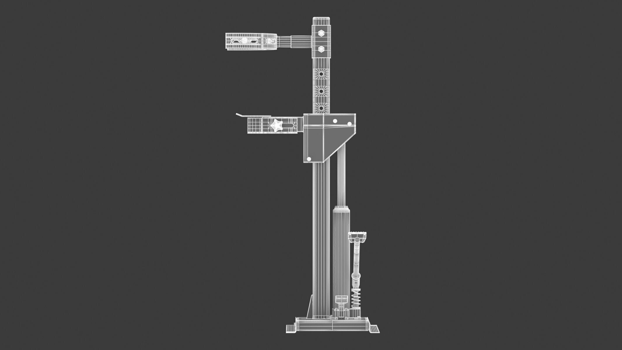 Garage Strut Spring Compressor 3D model_17