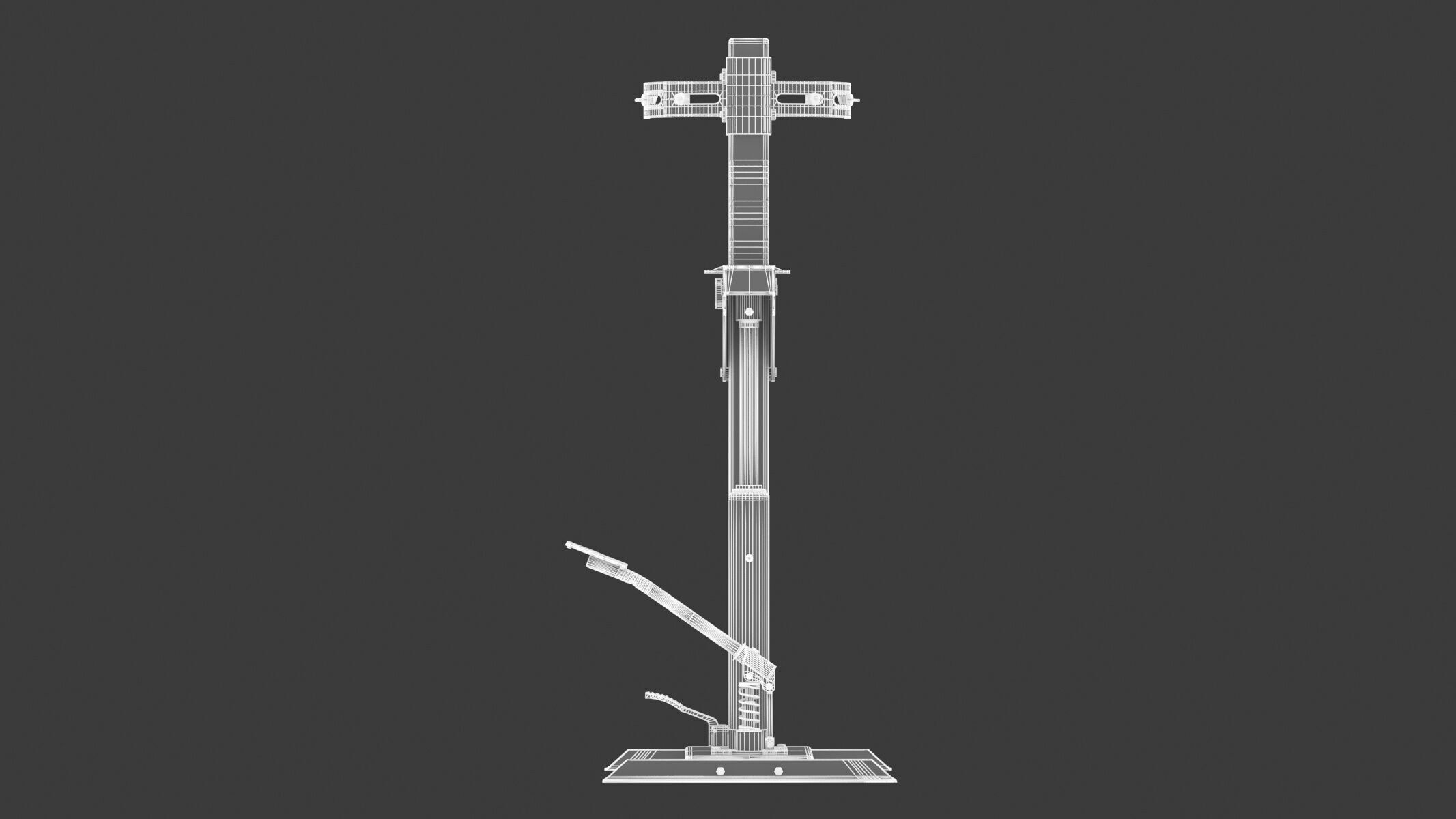 Garage Strut Spring Compressor 3D model_15