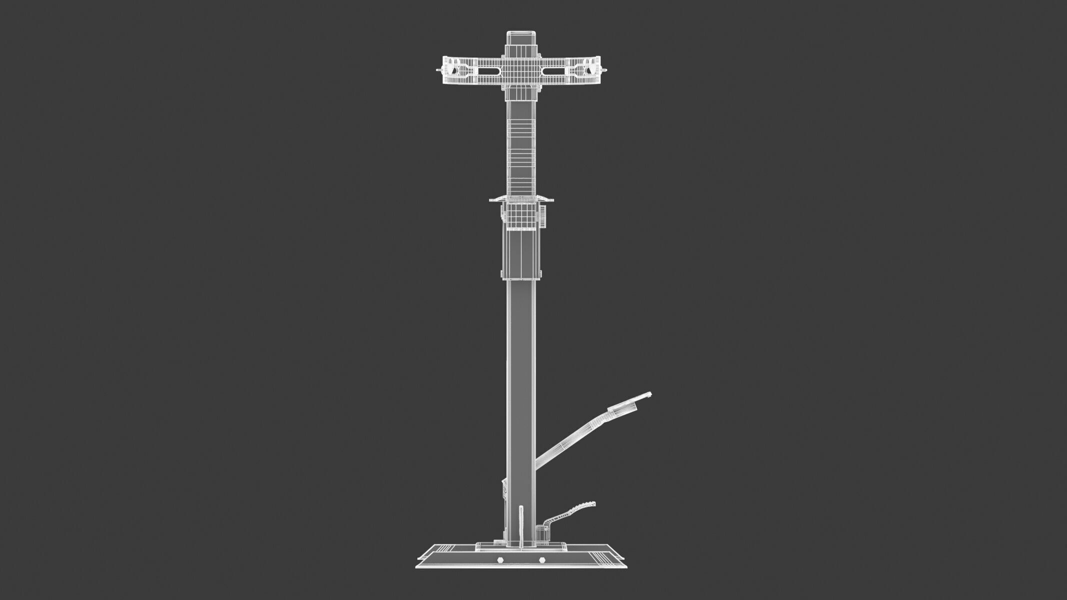 Garage Strut Spring Compressor 3D model_11