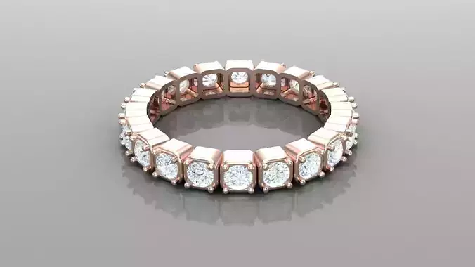 Diamond Women Ring Jewelry Ready For Print SR7