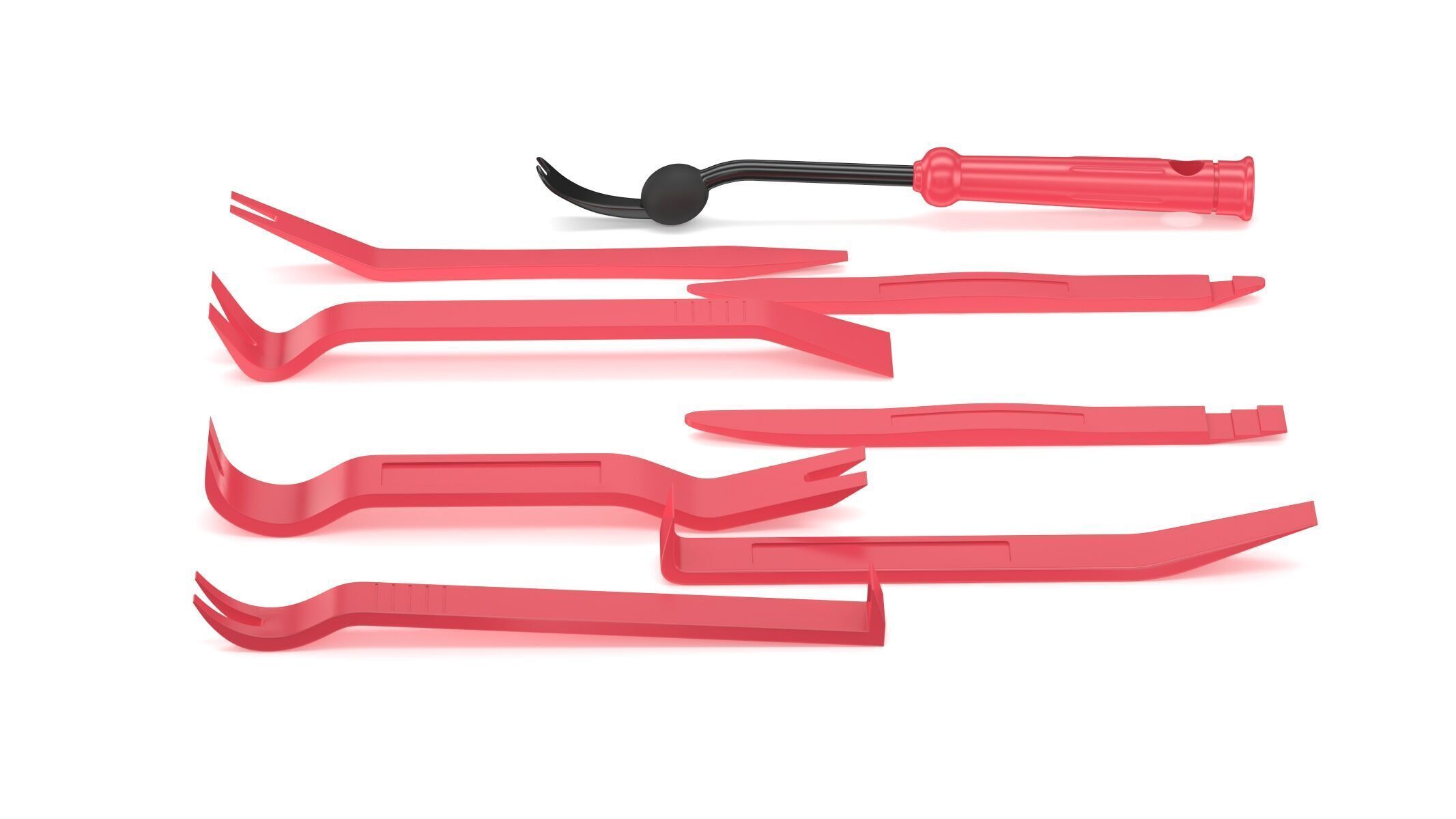 Garage Vehicle Trim Removal Tool Kit 3D model_2