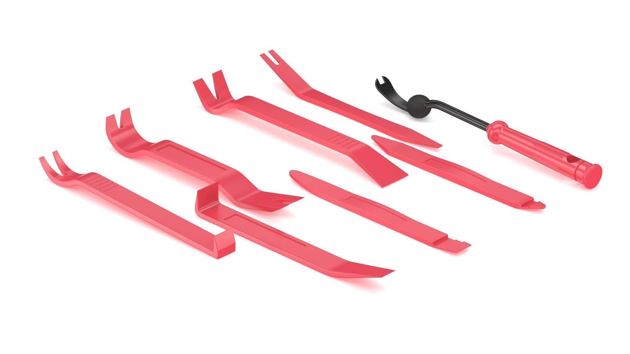 Garage Vehicle Trim Removal Tool Kit 3D model_1