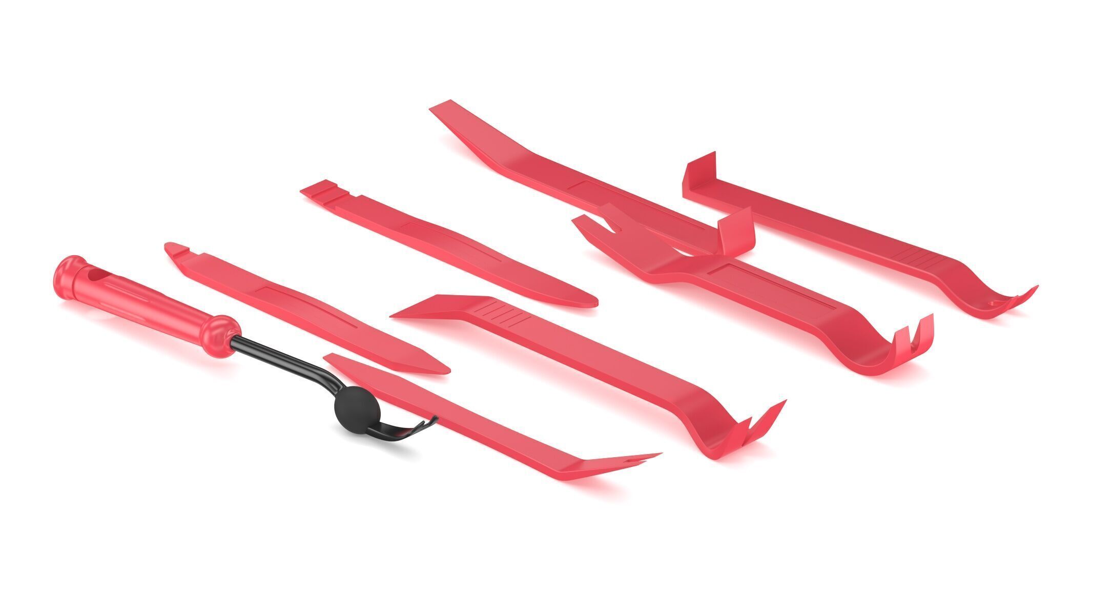 Garage Vehicle Trim Removal Tool Kit 3D model_4