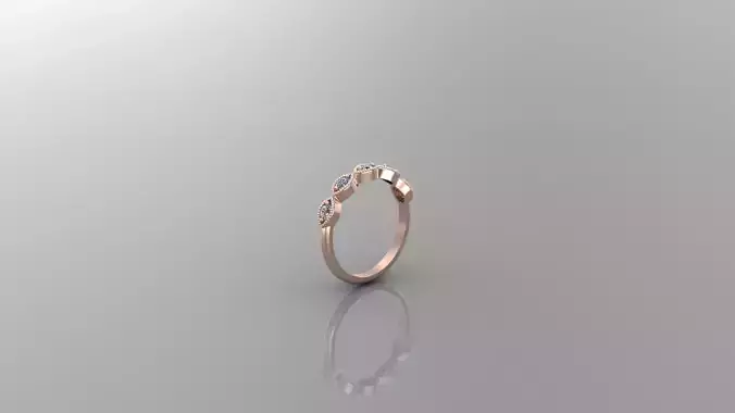 Diamond Women Ring Jewelry Ready For Print SR21