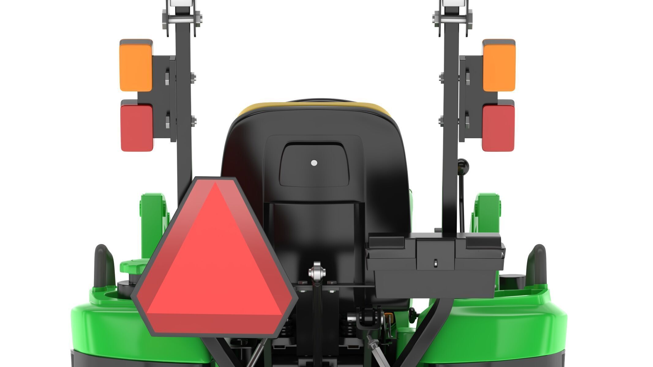 John Deere 1023E Sub-Compact Tractor Full Parts 3D model_15