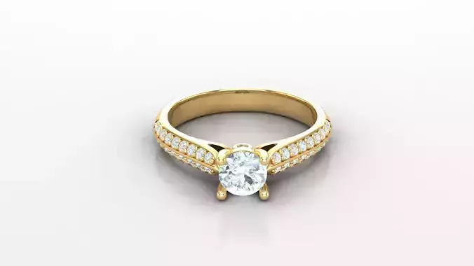 Diamond Women Ring Jewelry SLT 96