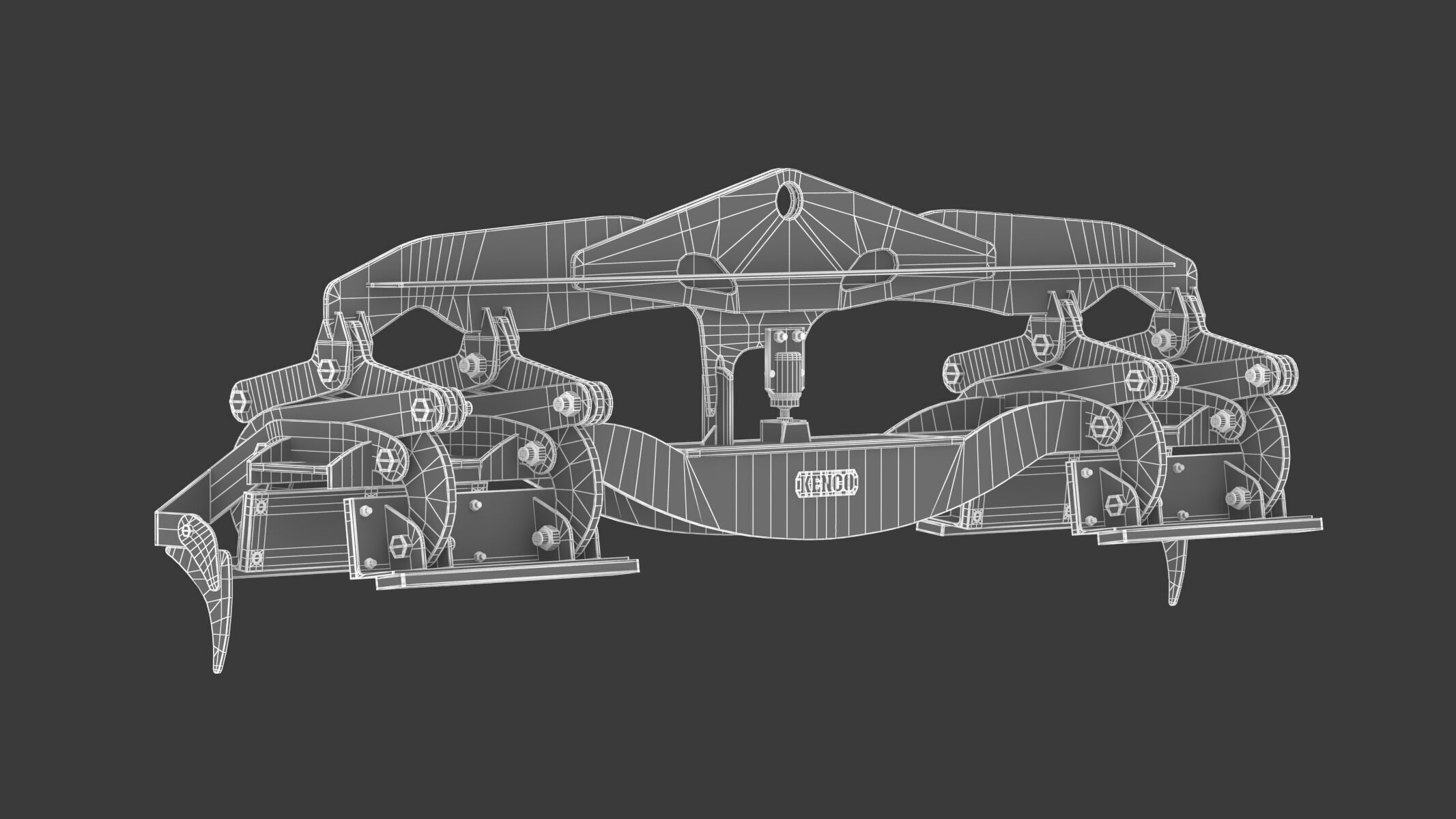 Kenco Double Barrier Lifter 3D model_14