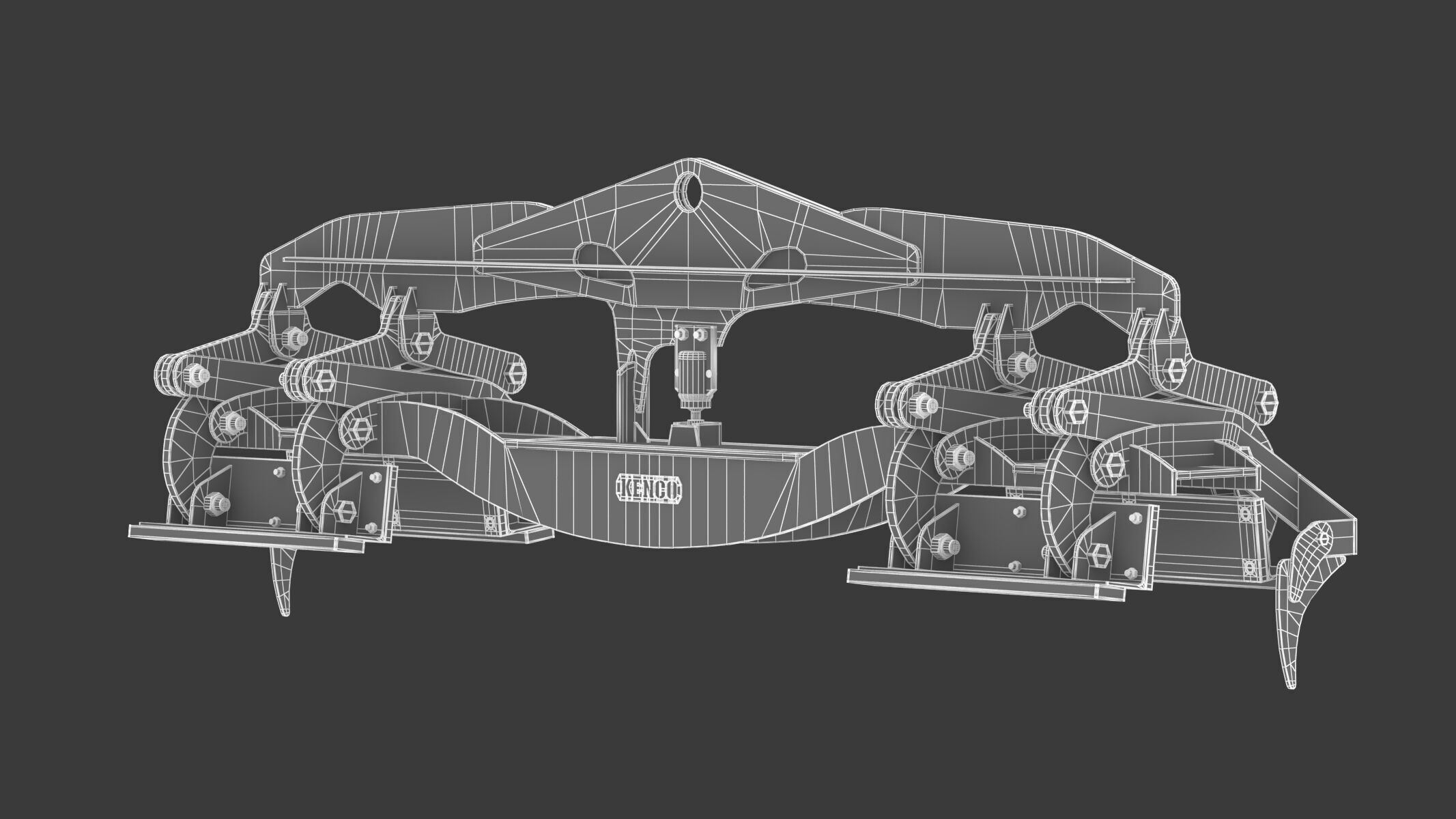 Kenco Double Barrier Lifter 3D model_12