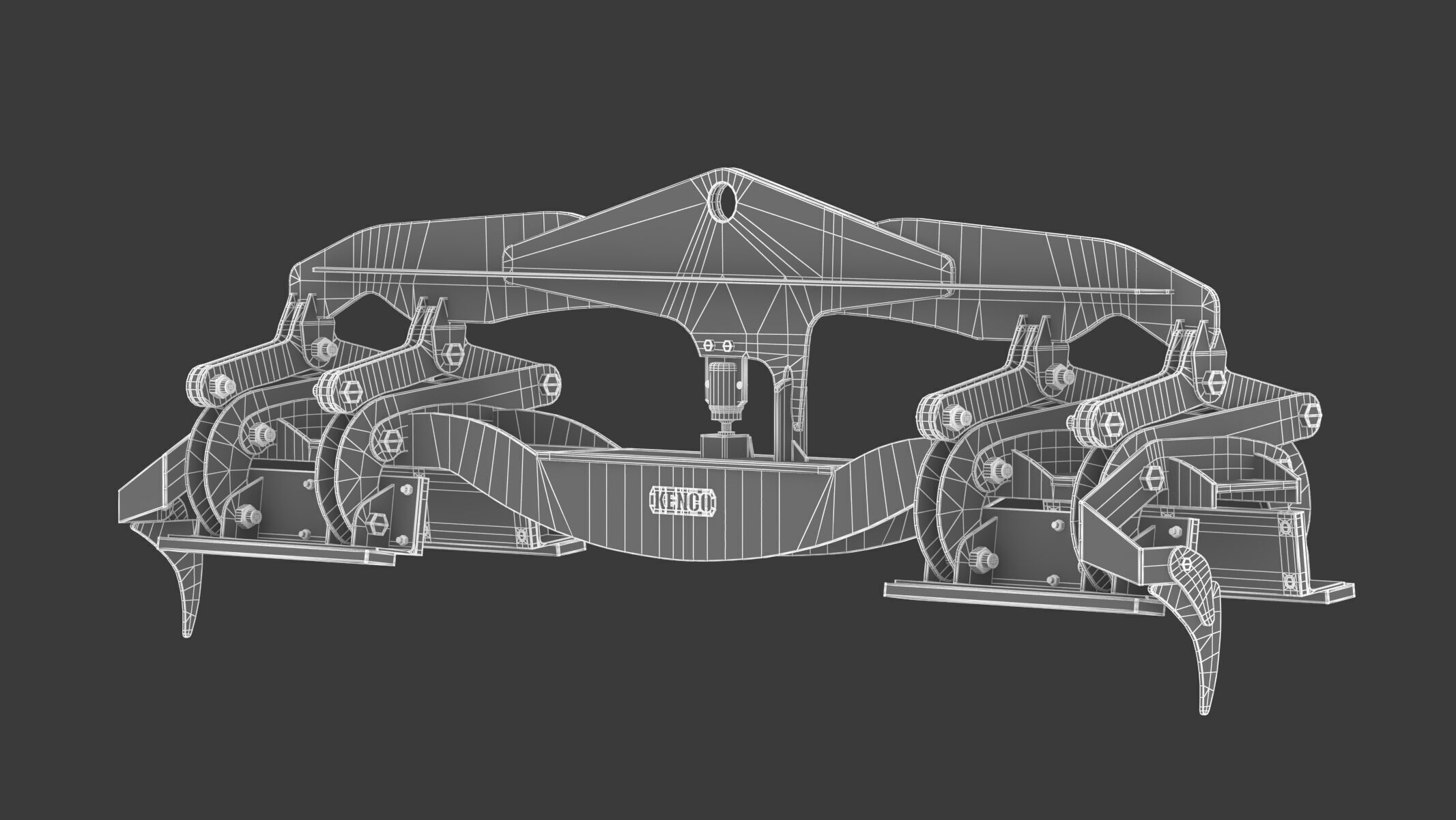 Kenco Double Barrier Lifter 3D model_16