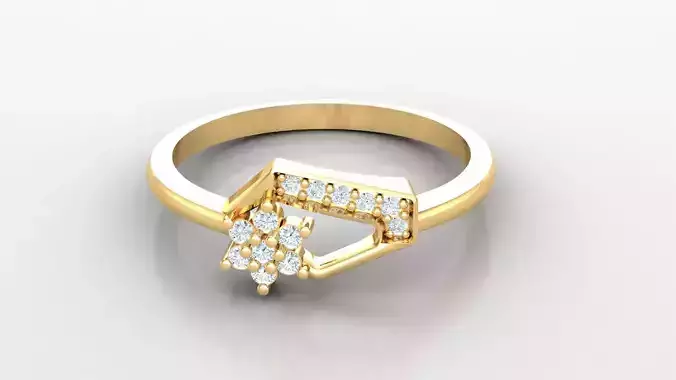 Diamond Women Ring Jewelry SLT 92