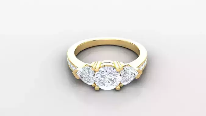 Diamond Women Ring Jewelry SLT 91