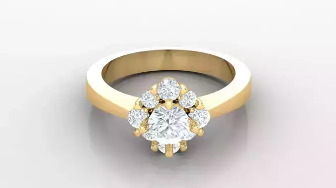 Diamond Women Ring Jewelry SLT 84