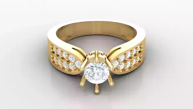 Diamond Women Ring Jewelry SLT 83
