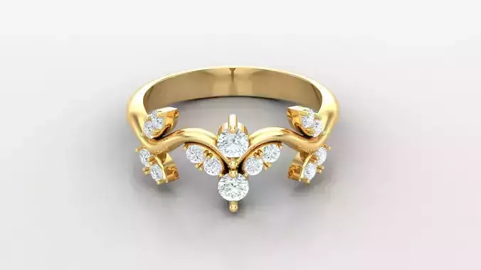 Diamond Women Ring Jewelry SLT 80