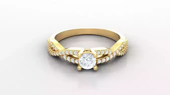 Diamond Women Ring Jewelry SLT 78