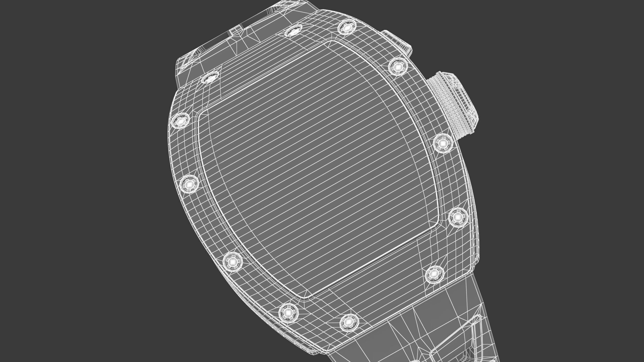 Richard Mille RM 30-01 Luxury Watch 3D model_12