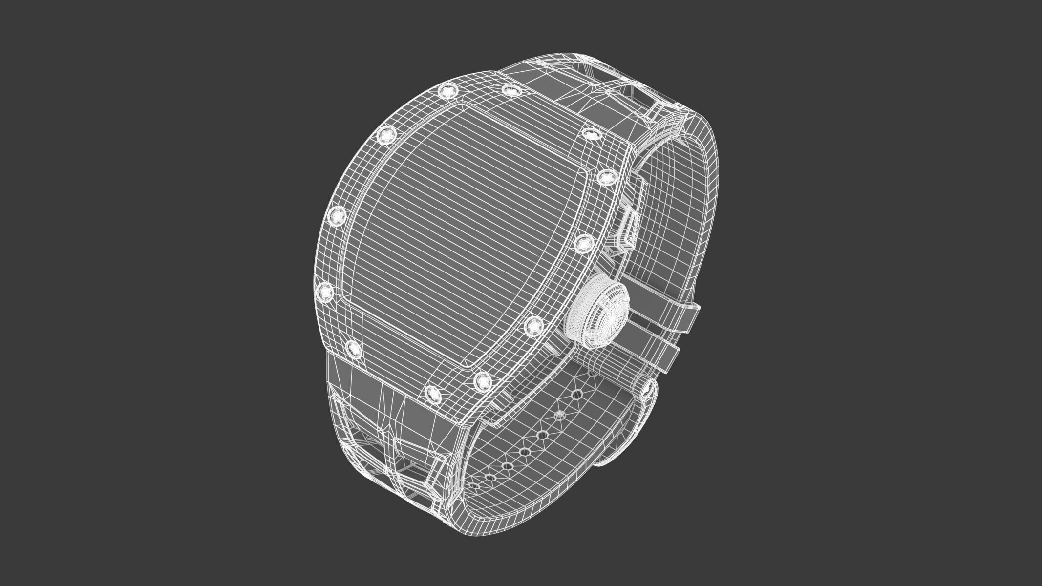 Richard Mille RM 30-01 Luxury Watch 3D model_11