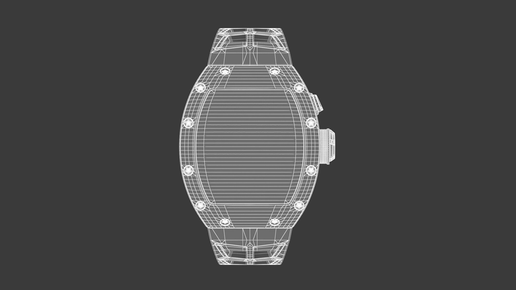 Richard Mille RM 30-01 Luxury Watch 3D model_10