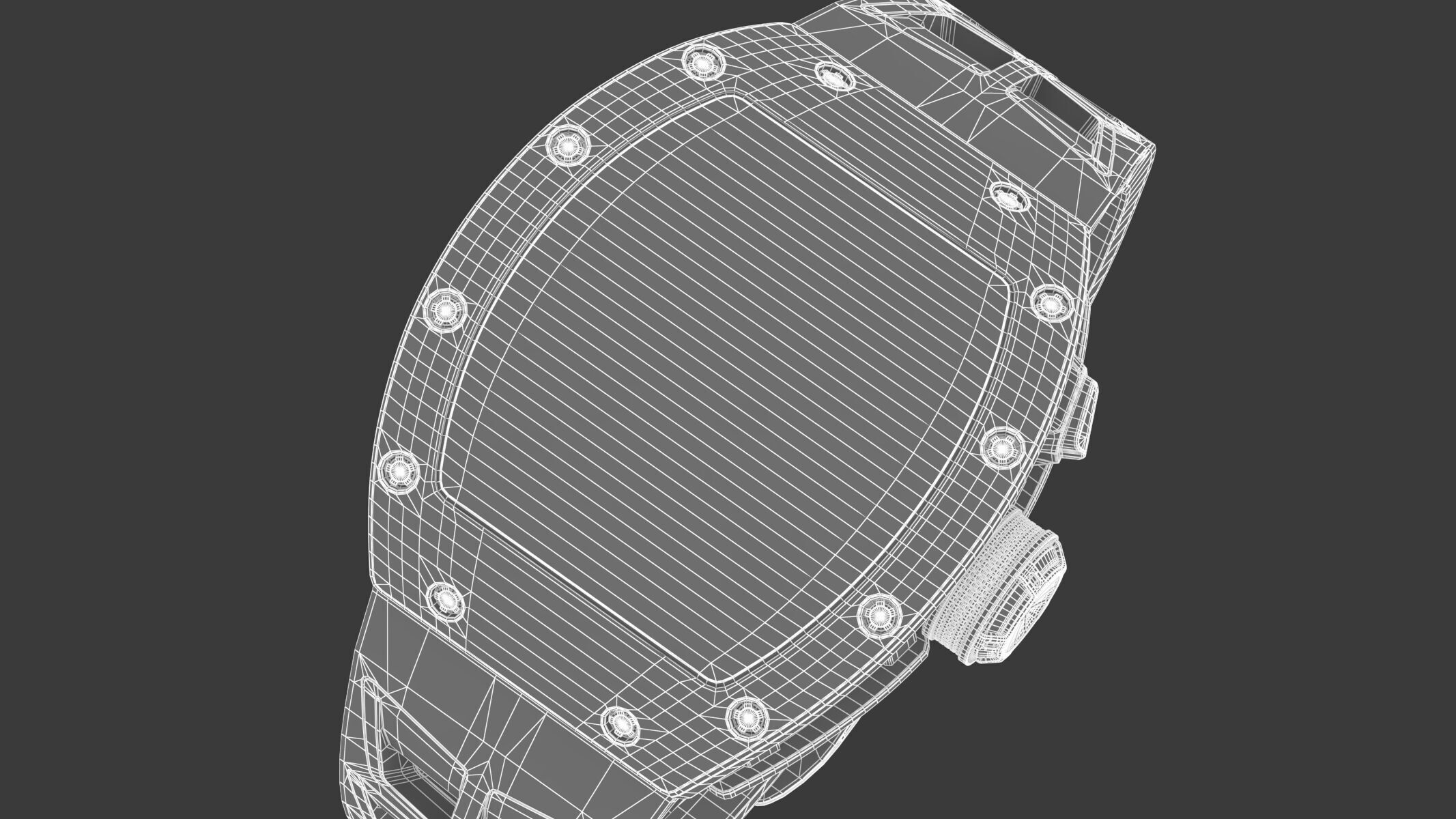 Richard Mille RM 30-01 Luxury Watch 3D model_13