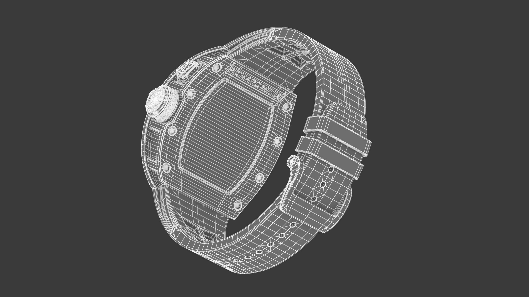 Richard Mille RM 30-01 Luxury Watch 3D model_14